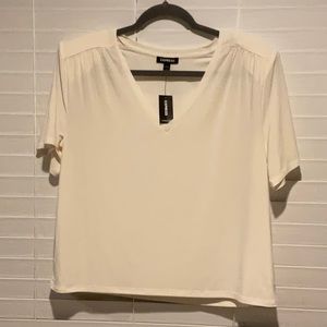 Express Shoulder Padded Top M